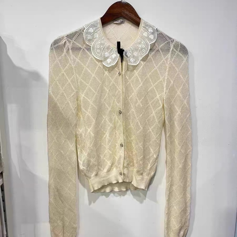 Miu Miu Cashmere Silk Cardigan